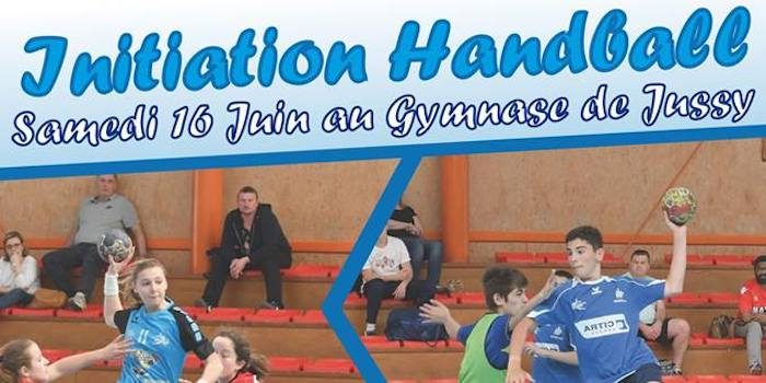 Initiation Handball le samedi 16 juin à Jussy Initiation Handball le samedi 16 juin à Jussy
