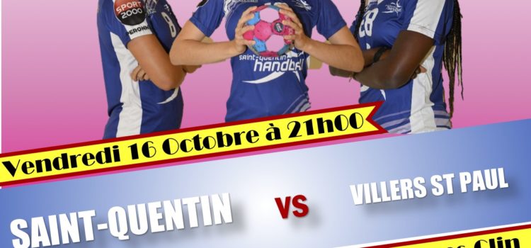 N3 : Report SQHB Féminines N3 contre Villers St Paul N3 : Report SQHB Féminines N3 contre Villers St Paul